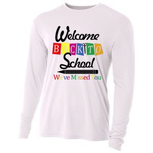 Welcome Back To School We've Missed You Cooling Performance Long Sleeve Crew