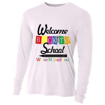 Welcome Back To School We've Missed You Cooling Performance Long Sleeve Crew