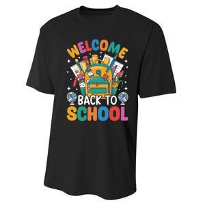 Welcome Back To School Performance Sprint T-Shirt