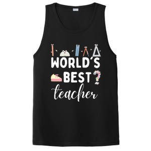 Worlds Best Teacher PosiCharge Competitor Tank