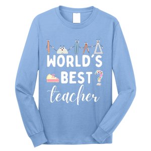 Worlds Best Teacher Long Sleeve Shirt