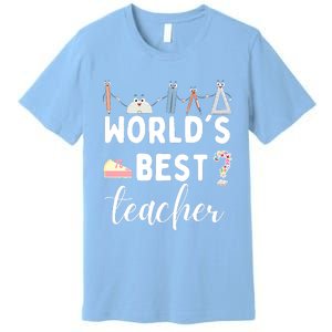 Worlds Best Teacher Premium T-Shirt