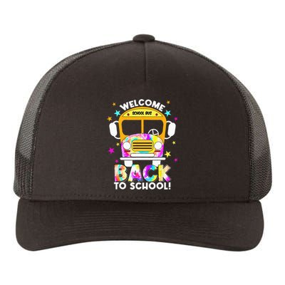 Welcome Back To School For Bus Drivers Transportation Dept Yupoong Adult 5-Panel Trucker Hat