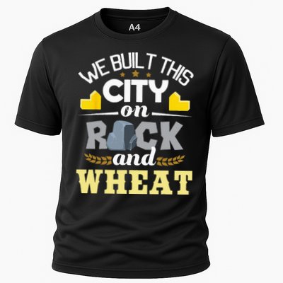 We Built This City On Rock And Wheat Tabletop Board Gaming Performance Shirt