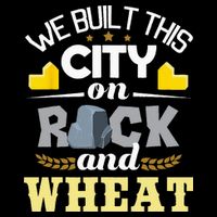 We Built This City On Rock And Wheat Tabletop Board Gaming Impact Tech Backpack