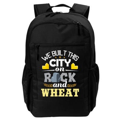 We Built This City On Rock And Wheat Tabletop Board Gaming Backpack