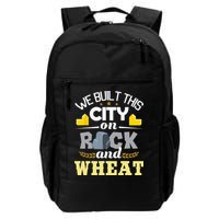 We Built This City On Rock And Wheat Tabletop Board Gaming Backpack