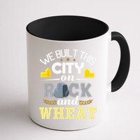 We Built This City On Rock And Wheat Tabletop Board Gaming Mug