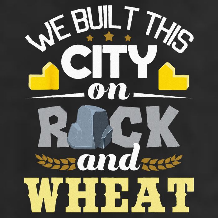We Built This City On Rock And Wheat Tabletop Board Gaming 11oz C Handle Ceramic Mug