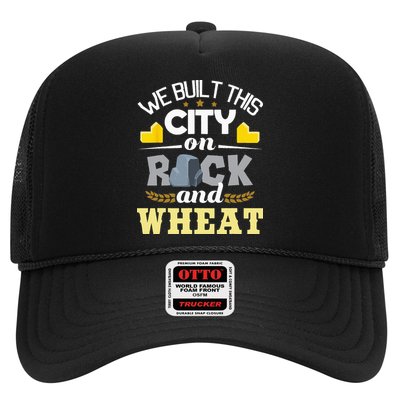 We Built This City On Rock And Wheat Tabletop Board Gaming Trucker Hat