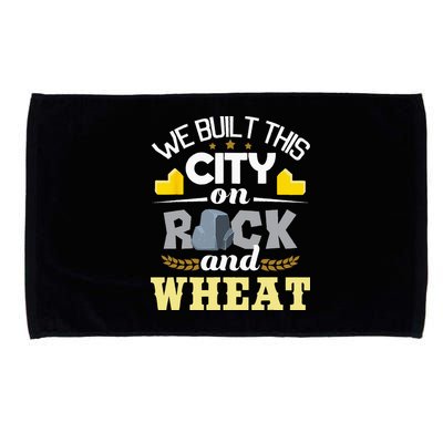 We Built This City On Rock And Wheat Tabletop Board Gaming Microfiber Hand Towel