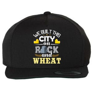 We Built This City On Rock And Wheat Tabletop Board Gaming Wool Snapback Cap