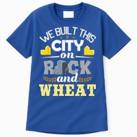 We Built This City On Rock And Wheat Tabletop Board Gaming Tall T-Shirt