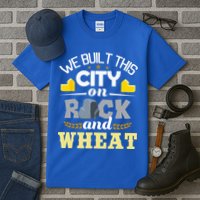 We Built This City On Rock And Wheat Tabletop Board Gaming Tall T-Shirt