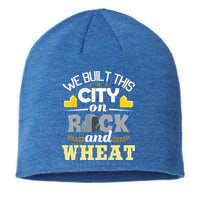 We Built This City On Rock And Wheat Tabletop Board Gaming Sustainable Beanie