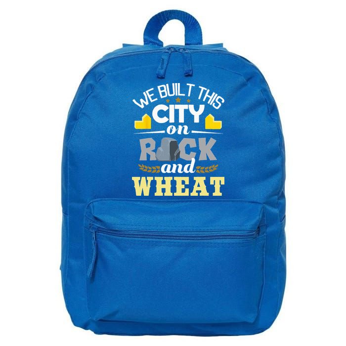 We Built This City On Rock And Wheat Tabletop Board Gaming 16 in Basic Backpack