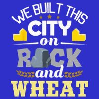 We Built This City On Rock And Wheat Tabletop Board Gaming 16 in Basic Backpack