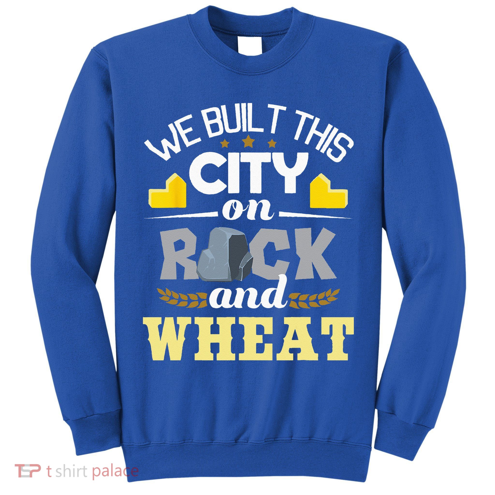 We Built This City On Rock And Wheat Tabletop Board Gaming Tall Sweatshirt