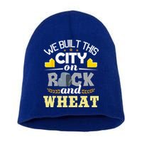 We Built This City On Rock And Wheat Tabletop Board Gaming Short Acrylic Beanie