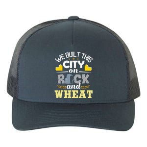 We Built This City On Rock And Wheat Tabletop Board Gaming Yupoong Adult 5-Panel Trucker Hat