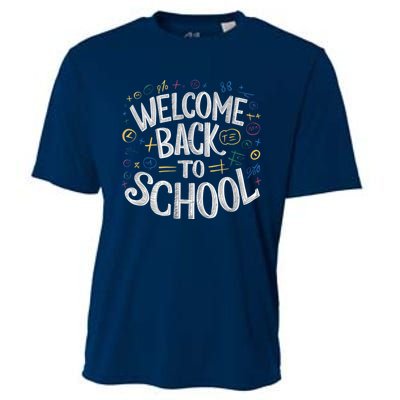 Welcome Back To School 2024 2025 Cooling Performance Crew T-Shirt