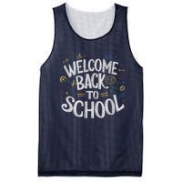 Welcome Back To School 2024 2025 Mesh Reversible Basketball Jersey Tank