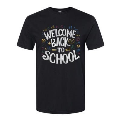 Welcome Back To School 2024 2025 Softstyle CVC T-Shirt