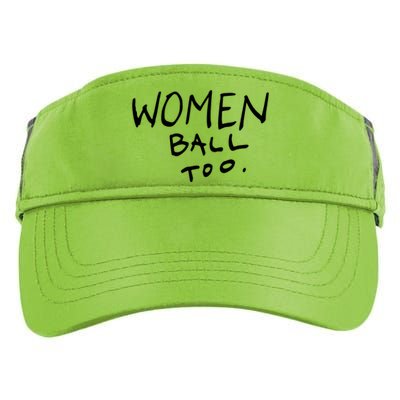 Women Ball Too Adult Drive Performance Visor