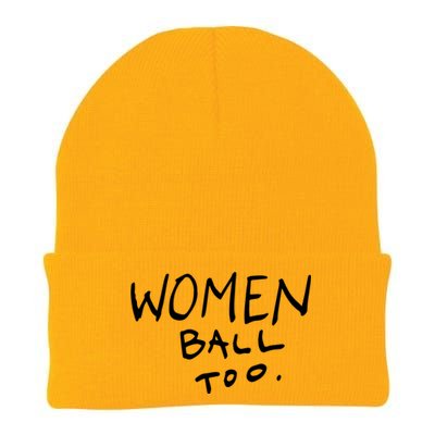 Women Ball Too Knit Cap Winter Beanie