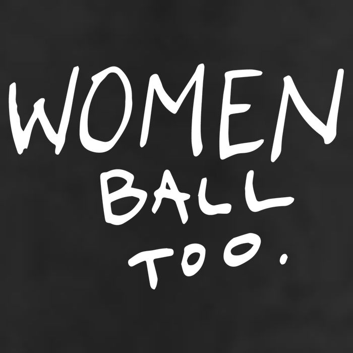 Women Ball Too 7 Panel Mesh Trucker Snapback Hat