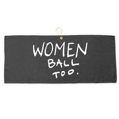 Women Ball Too Large Microfiber Waffle Golf Towel