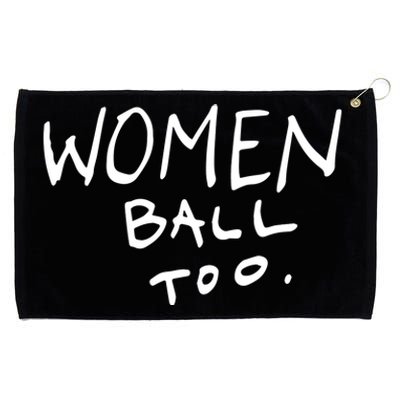 Women Ball Too Grommeted Golf Towel