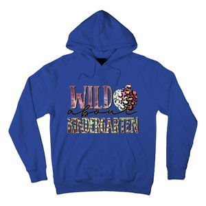 Welcom Back To School Day Teacher Wild About Kindergarten Gift Hoodie