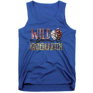 Welcom Back To School Day Teacher Wild About Kindergarten Gift Tank Top