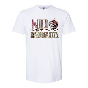 Welcom Back To School Day Teacher Wild About Kindergarten Gift Softstyle CVC T-Shirt