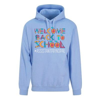 Welcome Back To School Assistant Principal Cute Gift Unisex Surf Hoodie