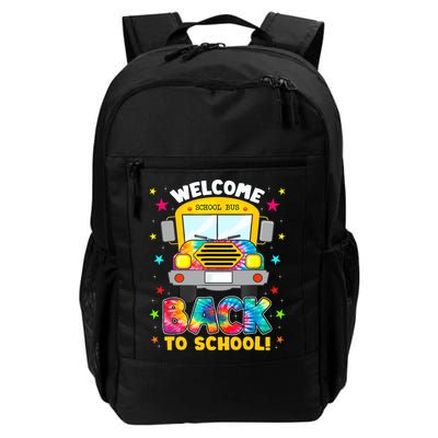 Welcome Back To School Funny Outfit School Bus Driver Backpack