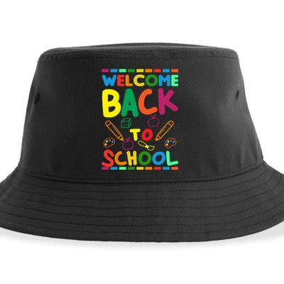 Welcome Back To School Sustainable Bucket Hat