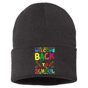 Welcome Back To School Sustainable Knit Beanie