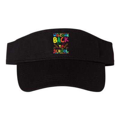 Welcome Back To School Valucap Bio-Washed Visor