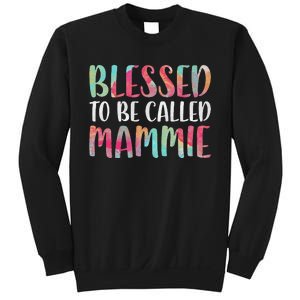 Womens Blessed To Be Called Mammie Mother's Day Sweatshirt