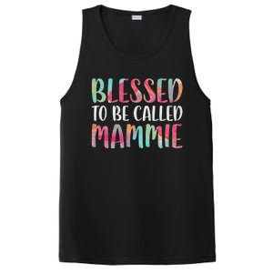 Womens Blessed To Be Called Mammie Mother's Day PosiCharge Competitor Tank