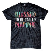 Womens Blessed To Be Called Mammie Mother's Day Tie-Dye T-Shirt