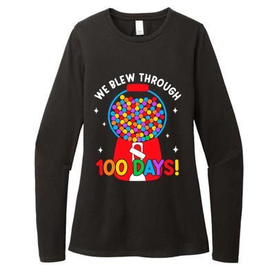 We Blew Through 100 Days Of School 100 Days Smarter Brighter Cool Gift Womens CVC Long Sleeve Shirt