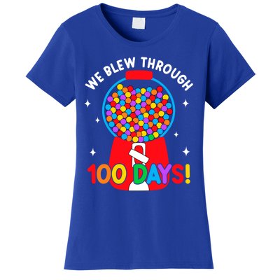 We Blew Through 100 Days Of School 100 Days Smarter Brighter Cool Gift Women's T-Shirt