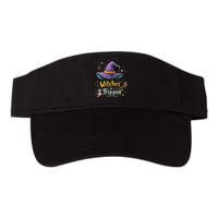 Witches Be Trippin Funny Witch Halloween Valucap Bio-Washed Visor