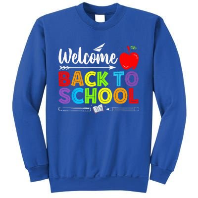 Welcome Back To School Funny Teacher Love Sweatshirt