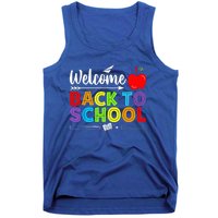 Welcome Back To School Funny Teacher Love Tank Top