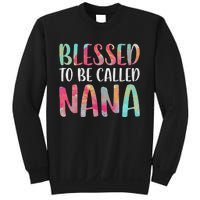 Womens Blessed To Be Called Nana Mother's Day Sweatshirt