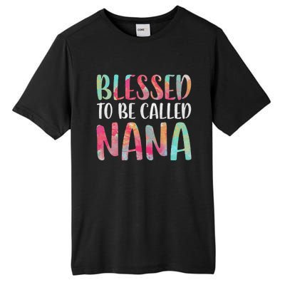 Womens Blessed To Be Called Nana Mother's Day Tall Fusion ChromaSoft Performance T-Shirt